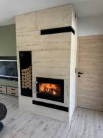 Notre zone d'activité pour ce service Magasin spécialisé dans la vente de poêle à bois avec four de cuisson intégré en habillage acier